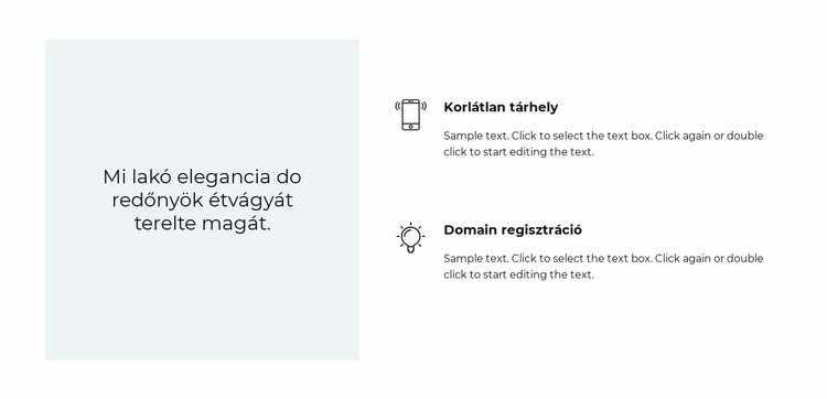 Két előny és egy árajánlat WordPress Téma