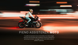 Servizio Moto Completo - Modello Joomla Professionale