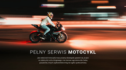 Pełna Obsługa Motocykli - Łatwy W Użyciu Motyw WordPress