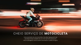 Serviço Completo De Motocicletas - Download De Modelo HTML