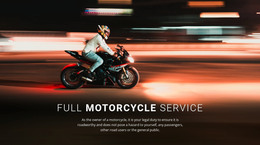Full Motorcycle Service
