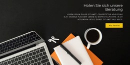 Holen Sie Sich Unsere Beratung - Benutzerdefinierte HTML5-Vorlage
