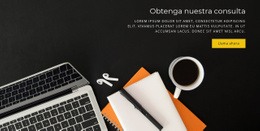 Obtenga Nuestra Consulta - HTML Template Generator