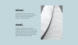 Zwei Hauptschritte – Kostenloses WordPress-Theme