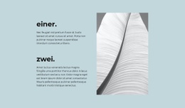 Mehrzweck-Landingpage Für Zwei Hauptschritte