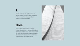 Design Do Site Para Duas Etapas Principais