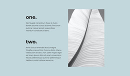 Two Main Steps - Free WordPress Theme