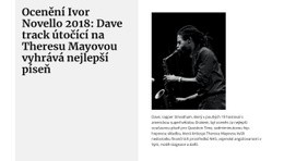 Nejlepší Saxofonista – Bezplatné Šablony Motivů Html5