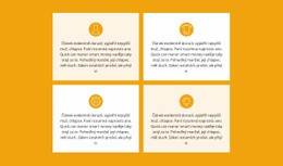 Čtyři Důležité Výhody - Šablona Webové Stránky