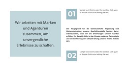 Zitat Und Viel Text - Einfache HTML-Vorlage