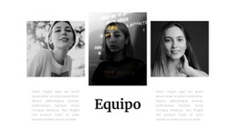 Equipo De Tres Chicas - Diseño De Sitio Web De Descarga Gratuita