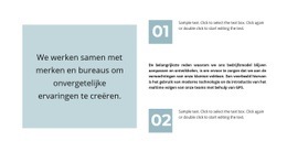 Klaar Voor Gebruik Siteontwerp Voor Quote En Veel Tekst