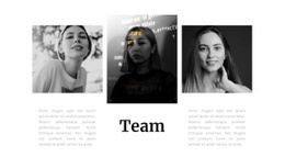 Team Van Drie Meiden - Gratis Download Website-Ontwerp