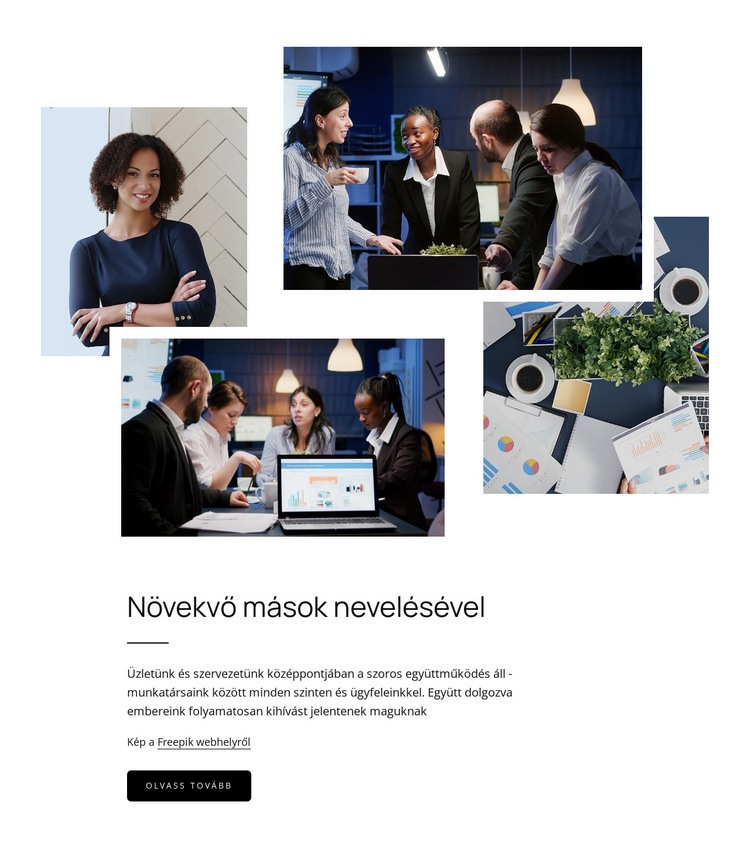 Növekedés más növekvése által Sablon