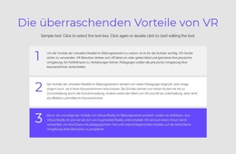 VR-Vorteile WordPress-Theme