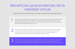 Beneficios De La Realidad Virtual Sitio Web Gratuito