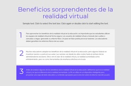 Beneficios De La Realidad Virtual: Plantilla Joomla Definitiva