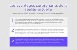 Avantages De La Réalité Virtuelle - Modèle Joomla Ultime