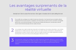 Avantages De La Réalité Virtuelle - Meilleure Page De Destination