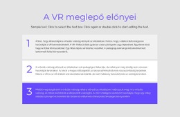 A VR Előnyei – Ingyenes Sablon