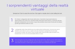 Vantaggi Della Realtà Virtuale - Fantastico Mockup Del Sito Web