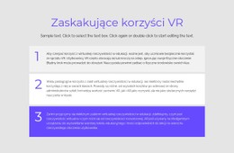 Korzyści VR Bezpłatna Witryna Internetowa