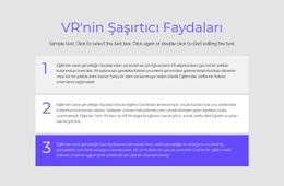 VR Avantajları - Ücretsiz Şablon