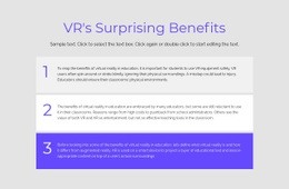 VR Benefits