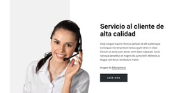 HTML Gratuito Para Servicio Al Cliente De Alta Calidad