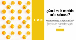 Impresión De Cítricos - Diseño De Sitio Web Adaptable