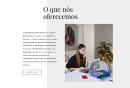 O Que É Importante Saber - Linda Maquete De Site