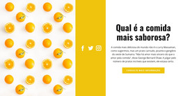 Estampa Cítrica - Site Com Download De Modelo HTML