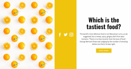 Citrus Print - Gratis CSS-Thema