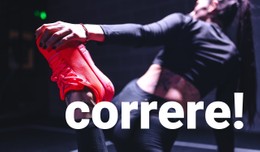 Velocità E Resistenza Modello HTML CSS Reattivo