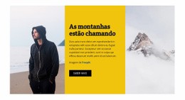 Modelo Web Responsivo Para Caminhe Mais, Se Preocupe Menos