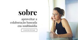 Sobre Multimídia E Colaboração - Construtor De Sites Profissionais Personalizáveis