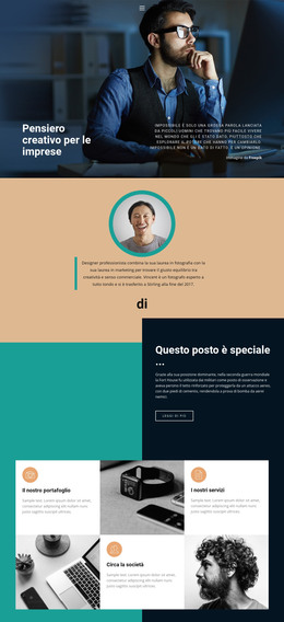 Attività In Crescita Creativa - Miglior Modello HTML