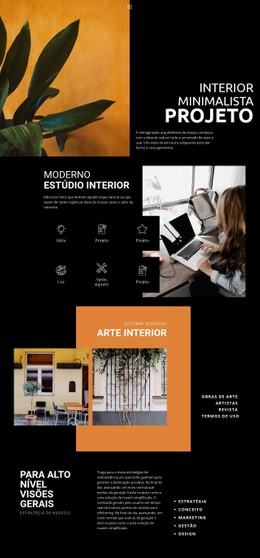 Pensamentos Pessoais No Interior - Melhor Modelo HTML5