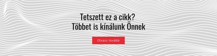 Tetszett ez a cikk Weboldal tervezés