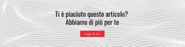 Mi È Piaciuto Questo Articolo - Costruttore Di Siti Web Professionale