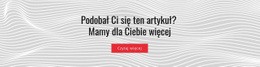 Podobał Mi Się Ten Artykuł - Piękny Szablon HTML5