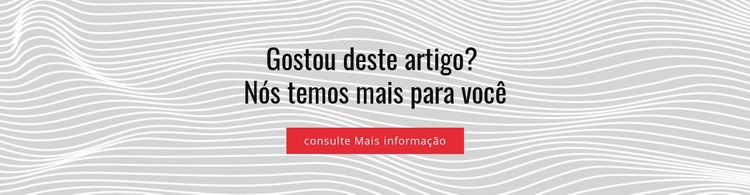 Gostou deste artigo Construtor de sites HTML