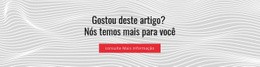 Gostou Deste Artigo - Inspiração Para O Design Do Site