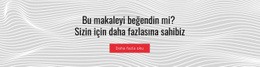 Bu Makaleyi Beğendim - Modern Açılış Sayfası