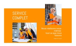 Flèche De Construction À Grande Vitesse - Superbe Créateur De Site Web