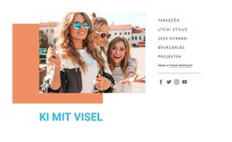 Ki Mit Visel - HTML Weboldal Sablon