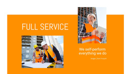 Ready To Use Web Page Design For High-Speed Building Boom