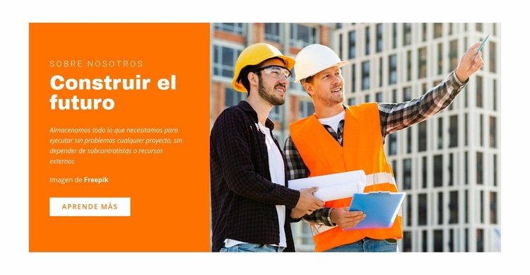 El estudio de arquitectura Creador de sitios web HTML