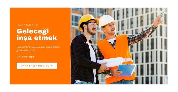 Mimarlık firması HTML5 Şablonu