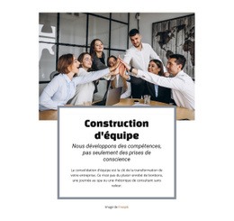 Services De Consolidation D'Équipe - Conception Réactive